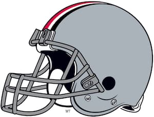 Ohio State Buckeyes helmet